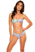 Luli Fama Ay Que Cute! Gold V Ring Bandeau Top
